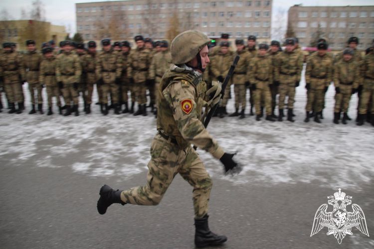 В военном институте прошел спортивный праздник, посвященный «Дню народного единства»