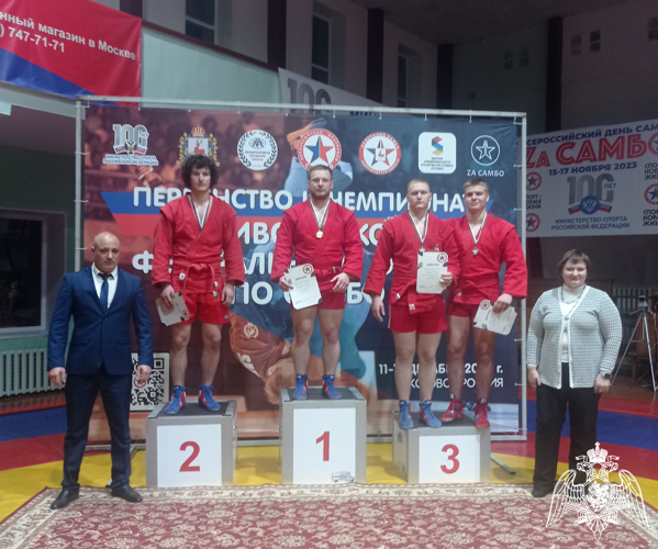 Военнослужащие Пермского военного института приняли участие в чемпионате и первенстве Приволжского Федерального округа по самбо и боевому самбо