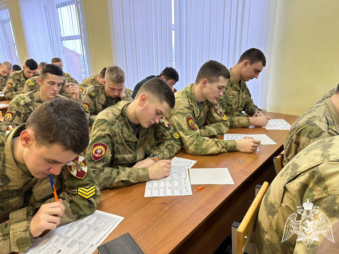 Военнослужащие Пермского военного института приняли участие в Международной акции «Тест по истории Великой Отечественной войны»