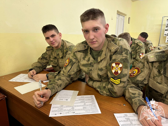 Военнослужащие Пермского военного института приняли участие в Международной акции «Тест по истории Великой Отечественной войны»