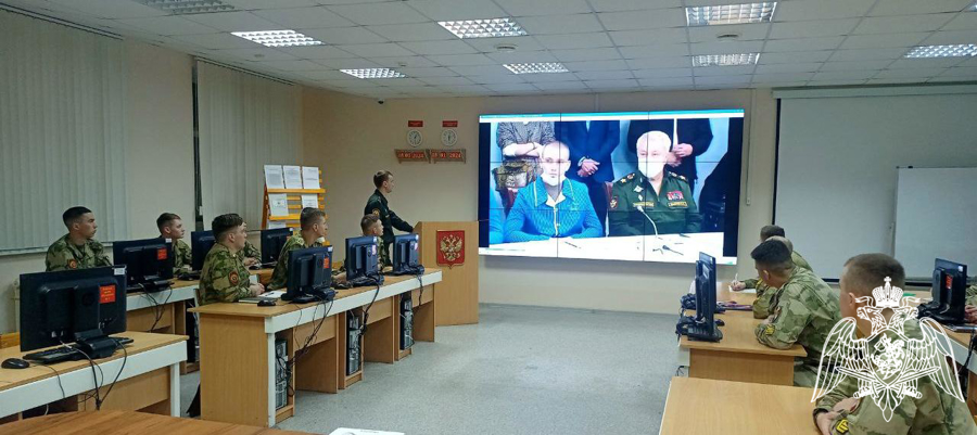 На факультете связи проведено военно-политическое информирование, посвященное специальной военной операции