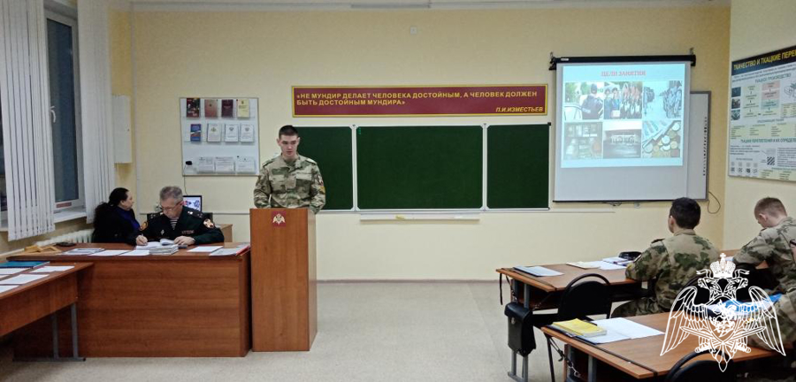 На факультете (тыла) проведено показное занятие по дисциплине «Финансы и кредит»