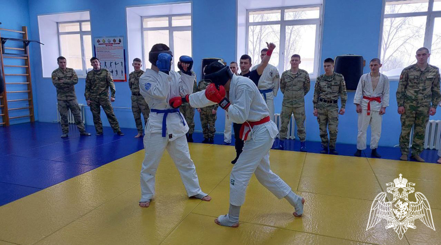 Сборная команда Пермского военного института по рукопашному бою приняла участие в мастер-классе на тему «Актуальные вопросы формирования личной техники ведения поединка по виду спорта рукопашный бой»