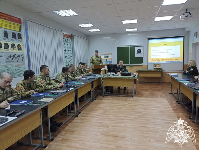 Показное практическое занятие по дисциплине «Физические основы устройства оружия»