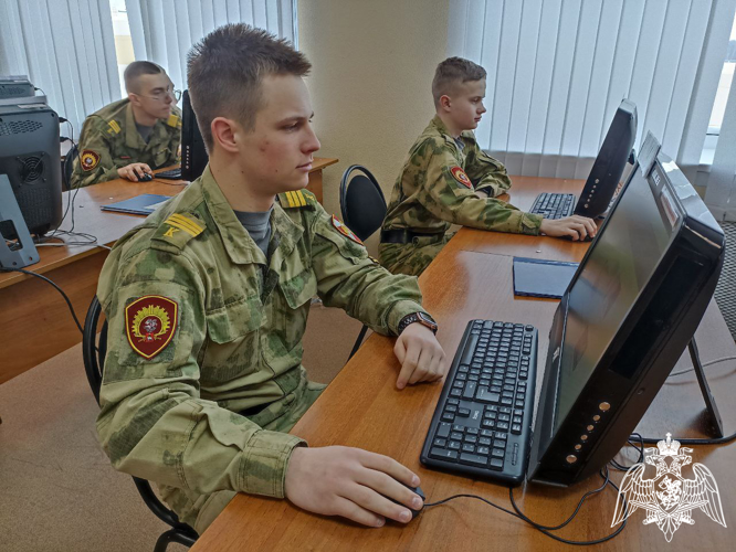 Курсанты военного института приняли участие в ежегодной Всероссийской открытой олимпиаде «Психологический диктант», проводимой в формате «онлайн» СПВИ войск национальной гвардии Российской Федерации