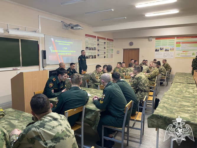 В военном институте проведена олимпиада, приуроченная ко Дню инженерных войск