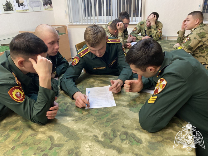 В военном институте проведена олимпиада, приуроченная ко Дню инженерных войск