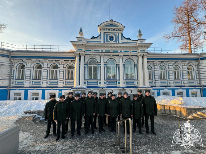 Военнослужащие факультета (связи) посетили культурное учреждение города Перми