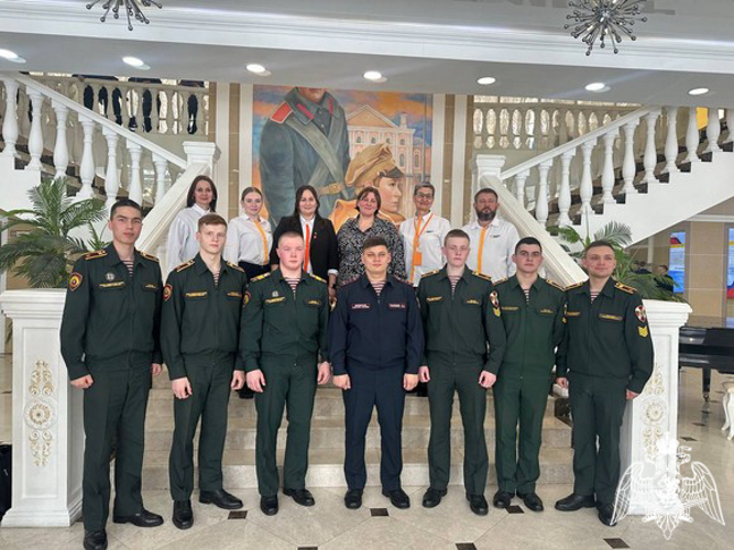 Курсанты факультета (связи) Пермского военного института приняли участие в проведении практической конференции «Патриотическое воспитание