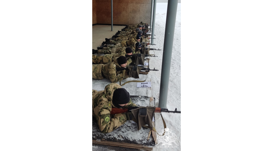 Военнослужащие Пермского военного института приняли участие в чемпионате по стрельбе среди переменного состава