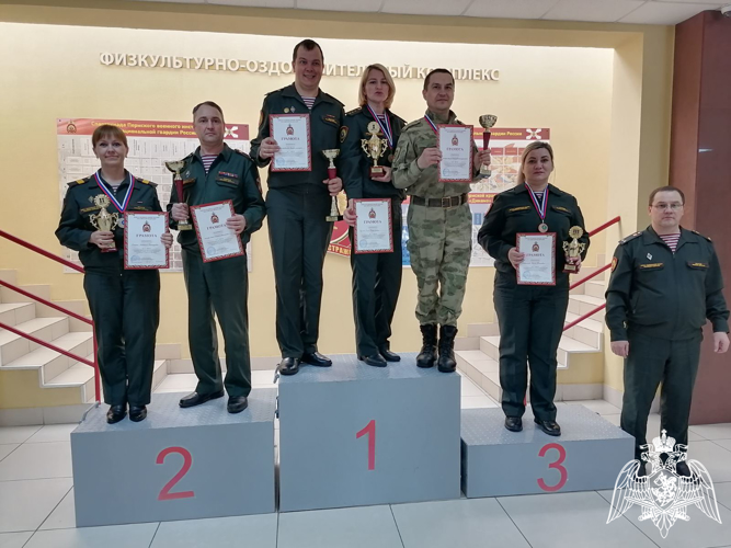 Военнослужащие Пермского военного института приняли участие в чемпионате по стрельбе