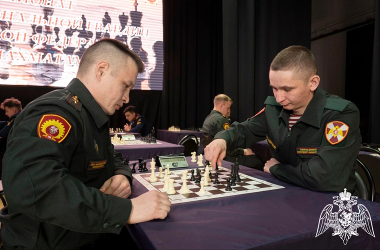 Военнослужащие Пермского военного института приняли участие в чемпионате войск национальной гвардии Российской Федерации по шахматам