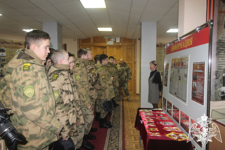 Пермский военный институт посетили кадеты Московского президентского кадетского училища имени М.А. Шолохова войск национальной гвардии Российской Федерации