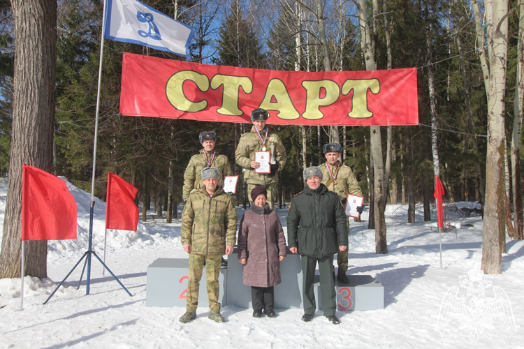 Лыжная эстафета 4х5 км, посвящённая памяти капитана  Халуторных Владимира Тимофеевича и военнослужащих, погибших при исполнении воинского долга