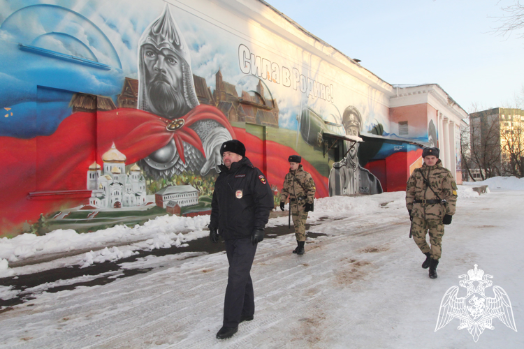 Военнослужащие Пермского военного института войск национальной гвардии приняли участие в выборах Президента Российской Федерации