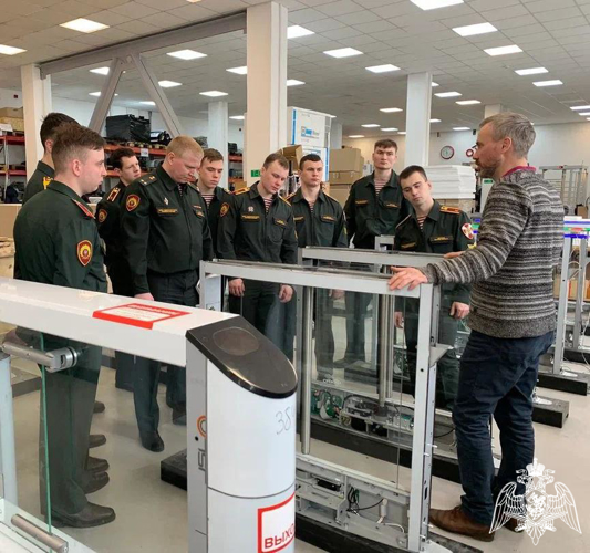Курсанты факультета инженерного обеспечения посетили места производства инженерно-технических средств охраны ведущих производителей Российской Федерации