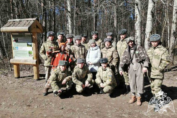 Курсанты факультета (кинологического) приняли участие в мероприятии «День Черняевского леса»