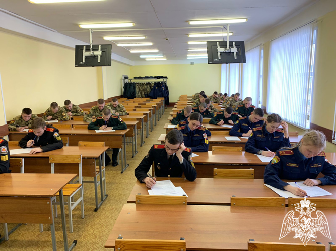 Проведение олимпиады по русскому языку среди курсантов и воспитанников пермских кадетских учебных заведений