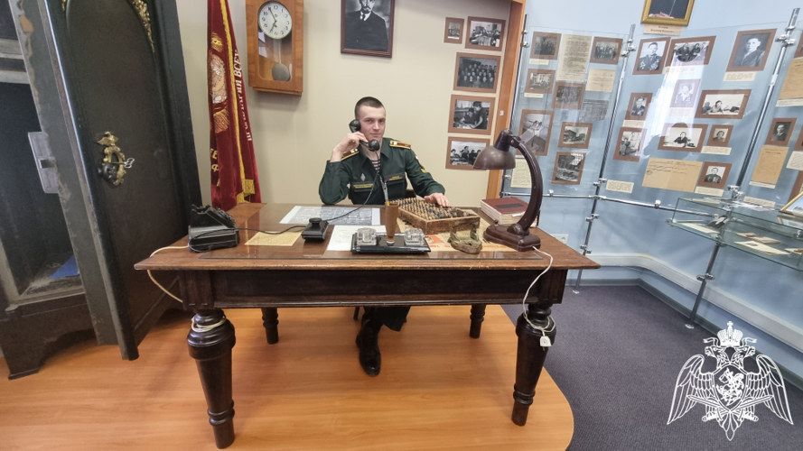 Курсанты факультета технического обеспечения Пермского военного института 26 марта 2024 г. посетили музей филиала Банка России