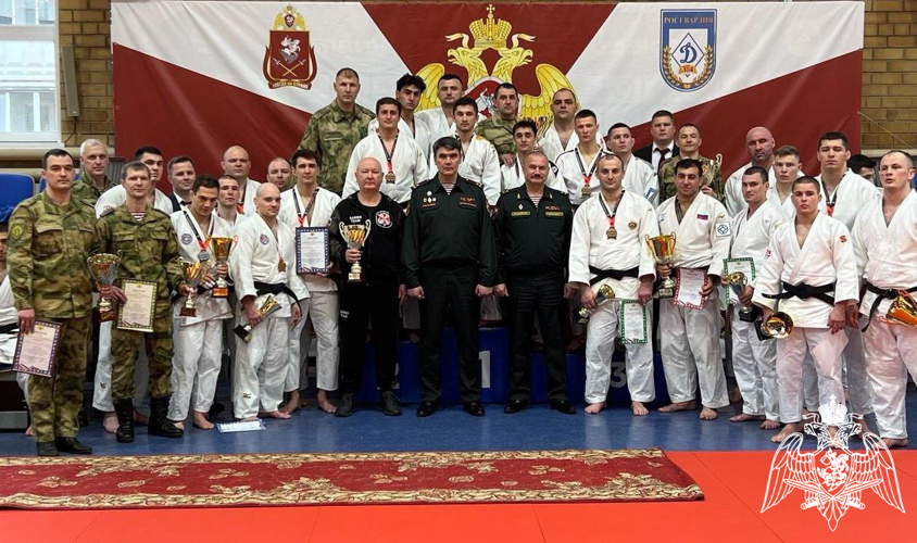 Военнослужащие Пермского военного института приняли участие в чемпионате войск национальной гвардии Российской Федерации по дзюдо