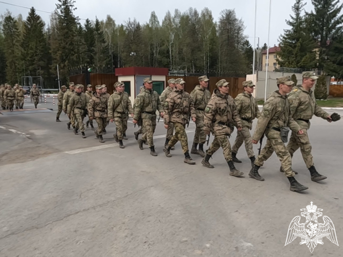С курсантами факультета (инженерного обеспечения) проведен полевой выход