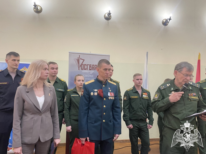 Участие военнослужащего Пермского военного института в  профориентационном мероприятии «День будущего офицера» в г. Тверь