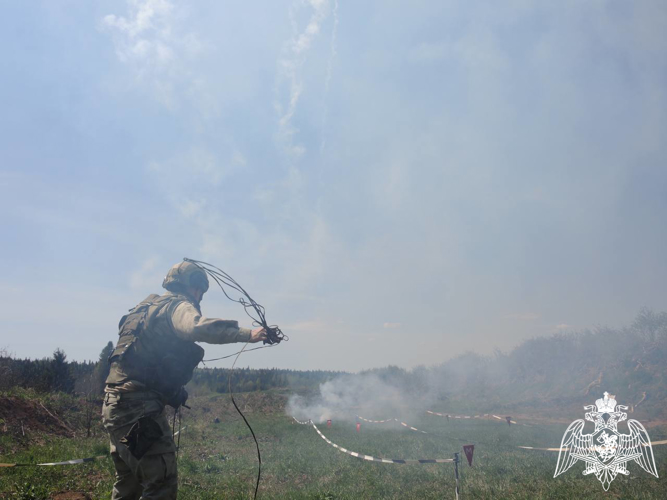 Конкурс на звание «Лучший по профессии «Сапер» Пермского военного института войск национальной гвардии Российской Федерации»