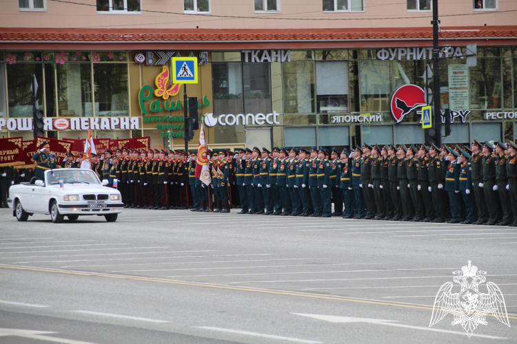 ВОЕННОСЛУЖАЩИЕ ПЕРМСКОГО ВОЕННОГО ИНСТИТУТА ВОЙСК НАЦИОНАЛЬНОЙ ГВАРДИИ РОССИЙСКОЙ ФЕДЕРАЦИИ ПРИНЯЛИ УЧАСТИЕ В ПАРАДЕ ПОБЕДЫ НА ОКТЯБРЬСКОЙ ПЛОЩАДИ ГОРОДА ПЕРМИ