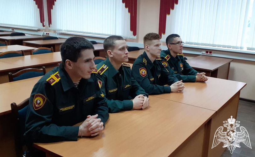 Курсанты военного института приняли участие в интеллектуальной игре «IQ-ПФО: ВЕЛИКАЯ ПОБЕДА», посвящённой Победе в Великой Отечественной войне