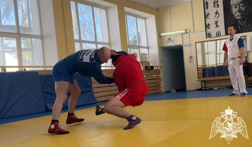 Военнослужащие Пермского военного института приняли участие в чемпионате ПКО ОГО ВФСО «Динамо» по самбо