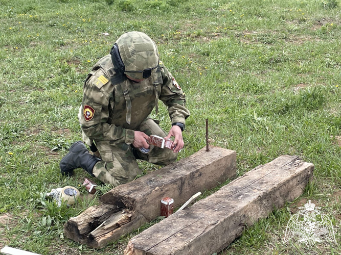 Конкурс на звание «Лучший по профессии «Сапер» Пермского военного института войск национальной гвардии Российской Федерации»