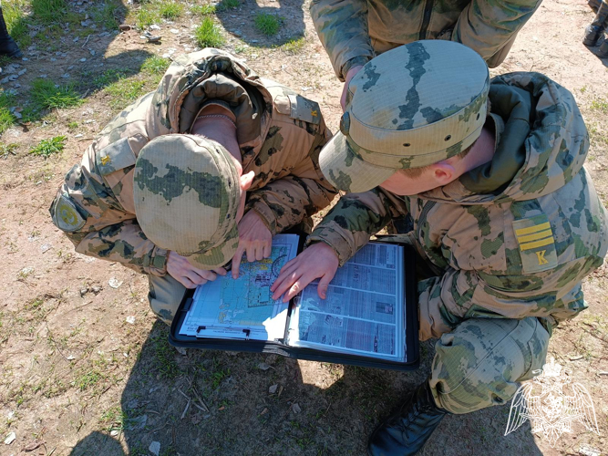 В Пермском военном институте прошла олимпиада по дисциплине «Военная топография» кафедры ТСБП ВНГ РФ