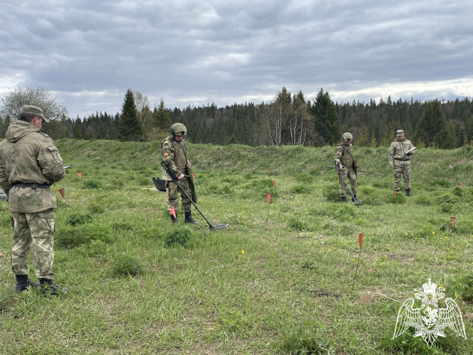 Конкурс на звание «Лучший по профессии «Сапер» Пермского военного института войск национальной гвардии Российской Федерации»