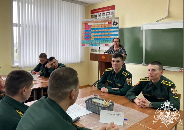 На кафедре биологии факультета (кинологического) проведена вузовская олимпиада по химии