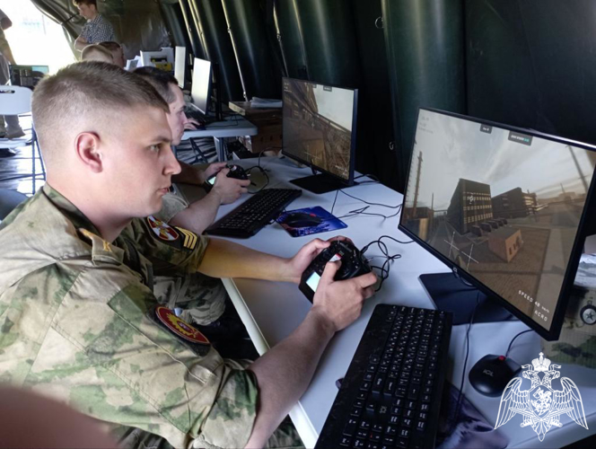 Команда Пермского военного института «Парма» приняла участие в соревновании «Кибердром»