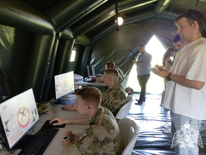 Команда Пермского военного института «Парма» приняла участие в соревновании «Кибердром»