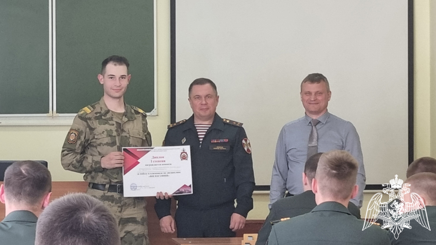 Проведение олимпиады по дисциплине «Философия» среди курсантов военного института