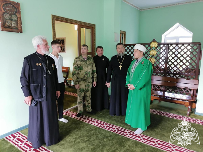 Рабочая поездка представителей Московского патриархата Русской Православной Церкви в Пермский военный институт Росгвардии