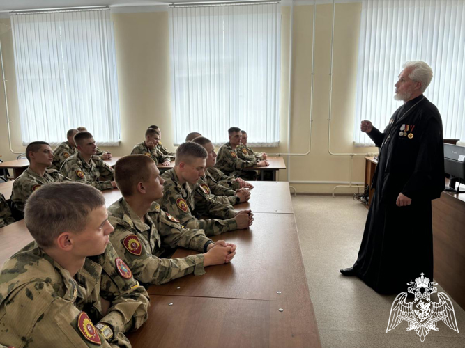 Рабочая поездка представителей Московского патриархата Русской Православной Церкви в Пермский военный институт Росгвардии
