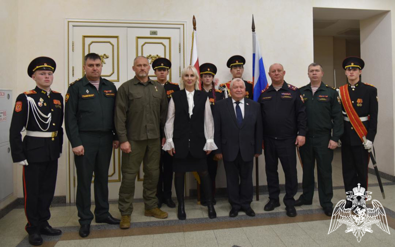Начальник военного института полковник Филипп Сиволапов принял участие в торжественном мероприятии, посвященном принятию клятвы кадетами движения «Гвардейская смена» Удмуртской Республики