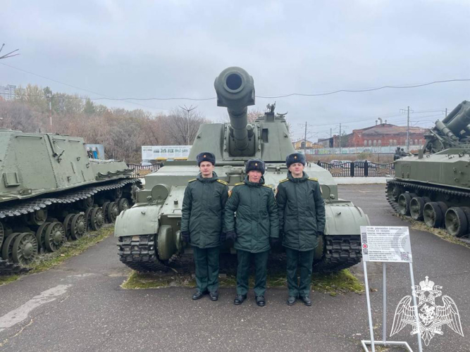 Курсанты 1 курса факультета (ракетно-артиллерийского вооружения) посетили музей пермской артиллерии