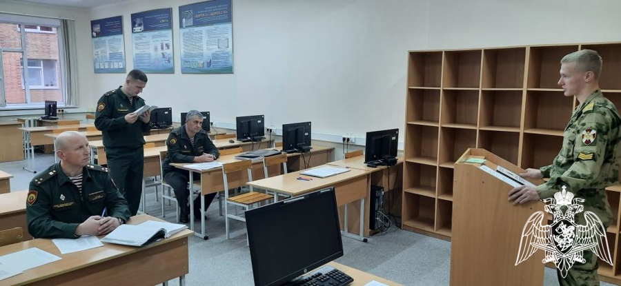 Курсанты факультета (инженерного обеспечения) успешно защитили отчет по итогам пройденной учебной (войсковой) практики