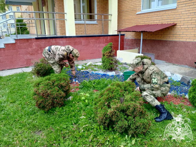 Пермский военный институт принял участие во Всероссийском экологическом субботнике, проводимом Общероссийским экологическим общественным движением «Зеленая Россия»