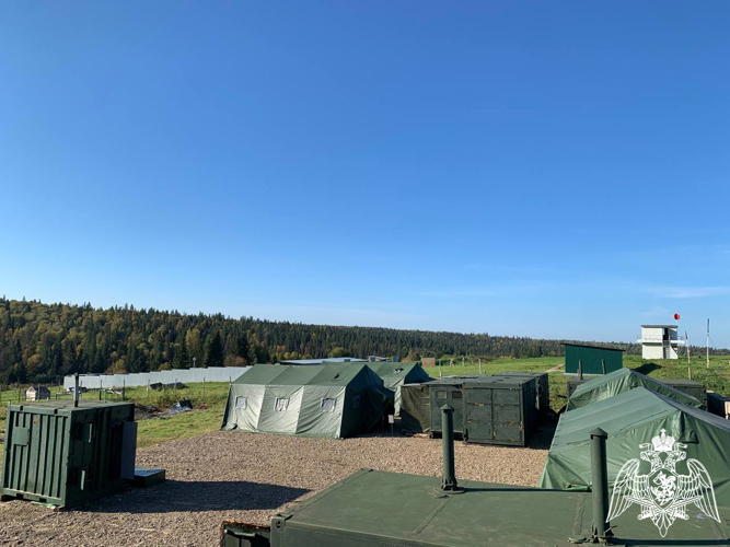 С курсантами 4 курса факультета (тыла) проведена учебная (технологическая) практика в развертывании и организации работы объектов служб тыла