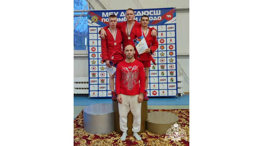 Военнослужащие Пермского военного института приняли участие в чемпионате Пермского края по самбо