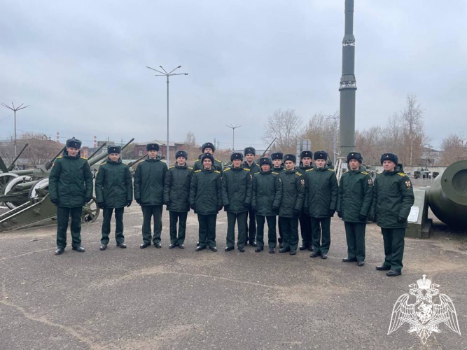 Курсанты 1 курса факультета (ракетно-артиллерийского вооружения) посетили музей пермской артиллерии