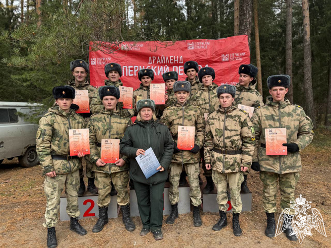 Курсанты факультета (кинологического) приняли участие в городской гонке по ездовым видам спорта «Пермский период — 2024»
