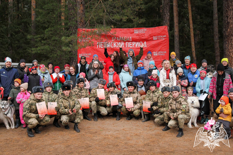 Курсанты факультета (кинологического) приняли участие в городской гонке по ездовым видам спорта «Пермский период — 2024»