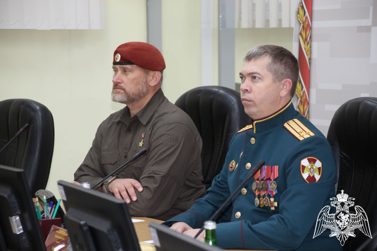 Пермский военный институт посетил Герой России начальник Саратовского военного ордена Жукова Краснознаменного института ВНГ РФ полковник Белоглазов Александр Михайлович