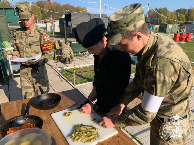 С курсантами 4 курса факультета (тыла) проведена учебная (технологическая) практика в развертывании и организации работы объектов служб тыла